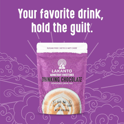 works with any milk including dairy-free options like almond, oat, or coconut milk