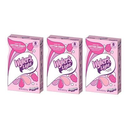 Wyler's Light Cotton Candy Drink Mix - Trendy Nostalgic Gift for Coworkers Classmates and Stocking Stuffers