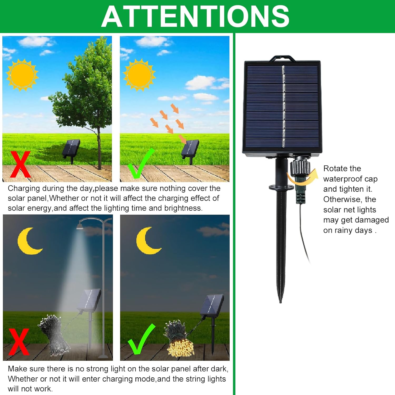 YAOZHOU Solar Christmas Net Lights – One-Step Drape Mesh for Clean, Uncluttered Holiday Decor on Shrubs & Hedges