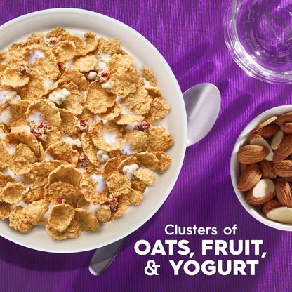 Kellogg's Special K Fruit and Yogurt Cereal – Low Fat Breakfast Bowl for Weight-Conscious Wellness Routines, 22oz Giant Box
