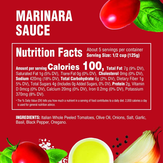 Rao's Homemade Marinara – Thoughtful 24 oz Italian Sauce Gift for the Home Cook, Housewarming and Holiday Present Idea