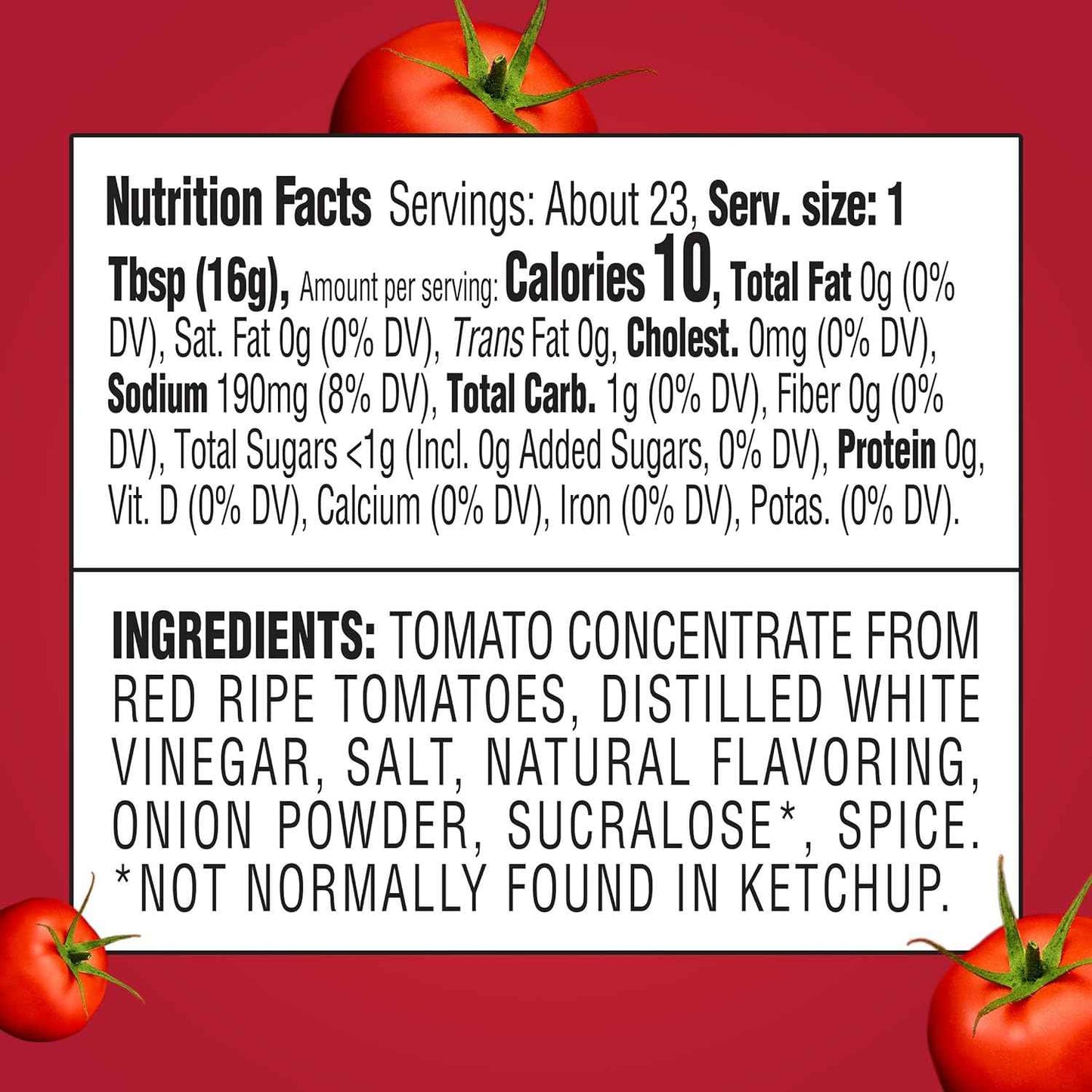 Heinz Sugar Free Tomato Ketchup – Better-For-You Condiment for Carb-Conscious Kitchens