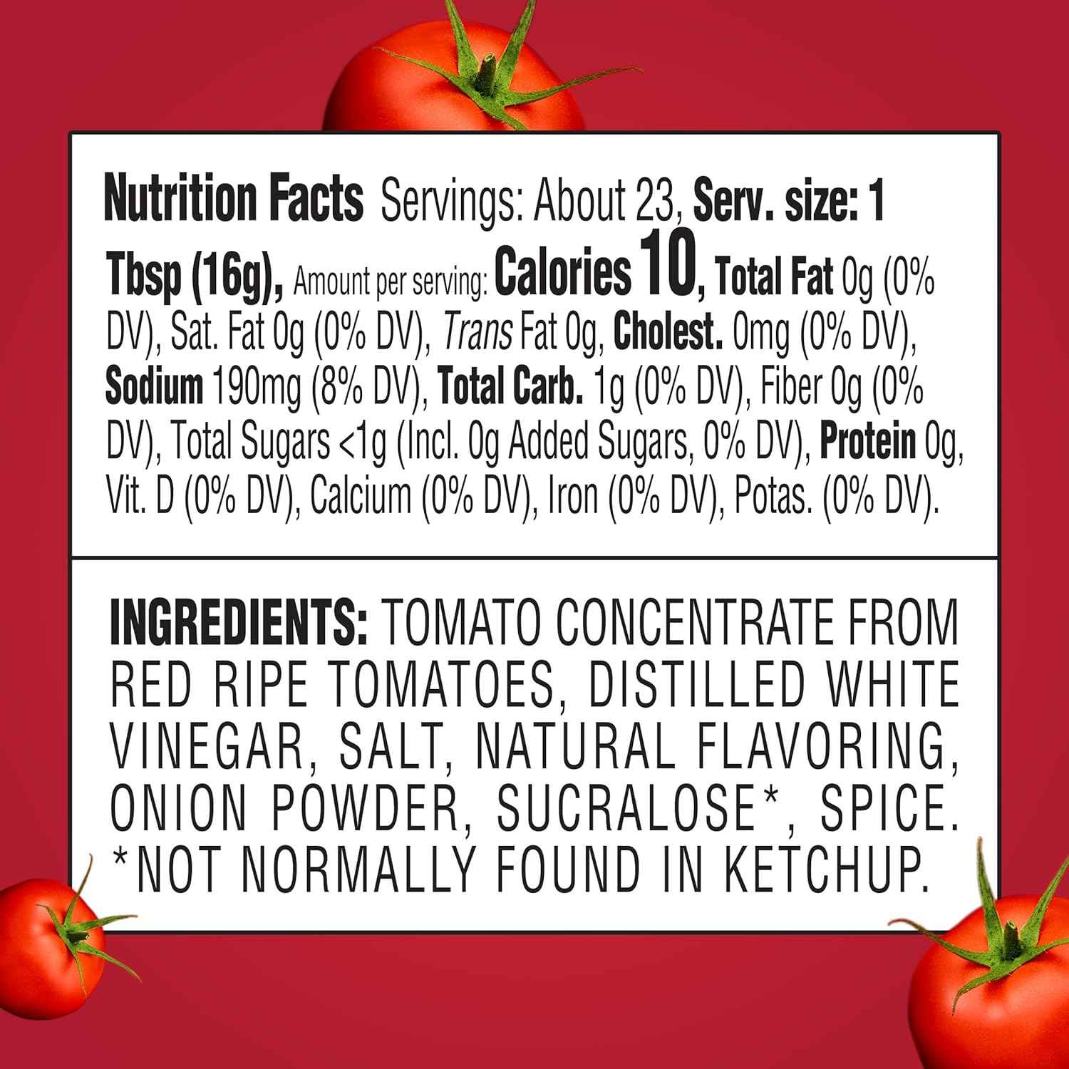 Heinz Sugar Free Tomato Ketchup – Better-For-You Condiment for Carb-Conscious Kitchens