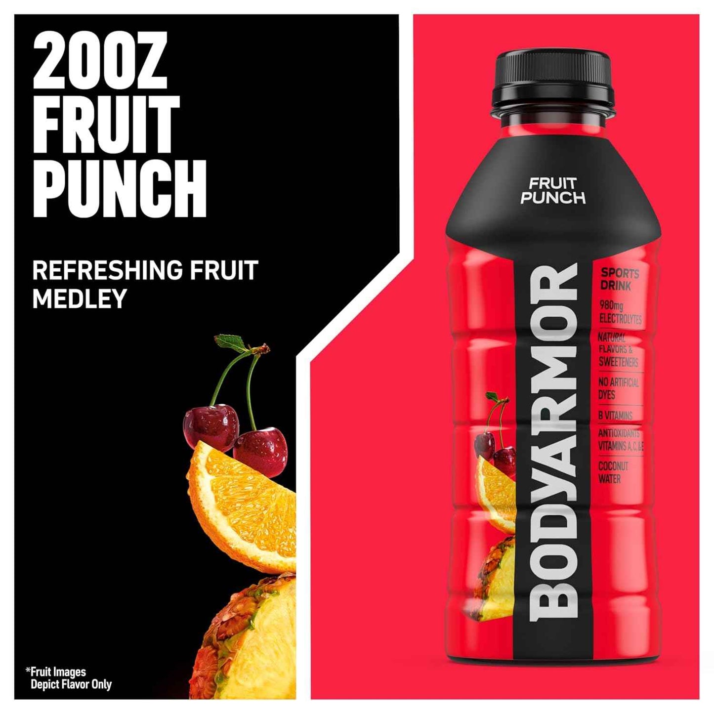 BODYARMOR Sports Drink – Home Office Hydration for Focus and All-Day Energy, No Artificial Sweetener Coconut Water