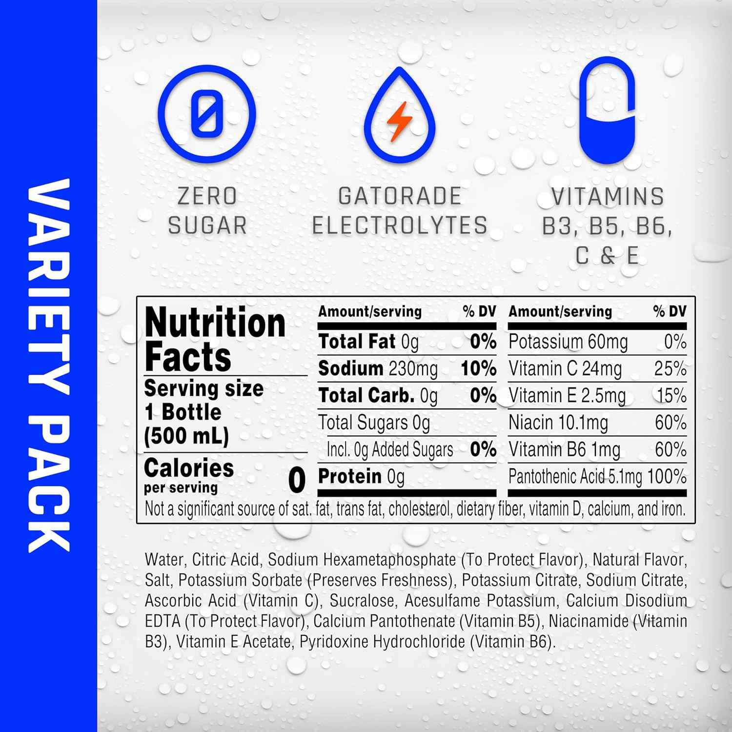 Propel Sugar Free Water – Vitamin Enhanced Hydration to Support Your Health and Fitness Recovery Ritual