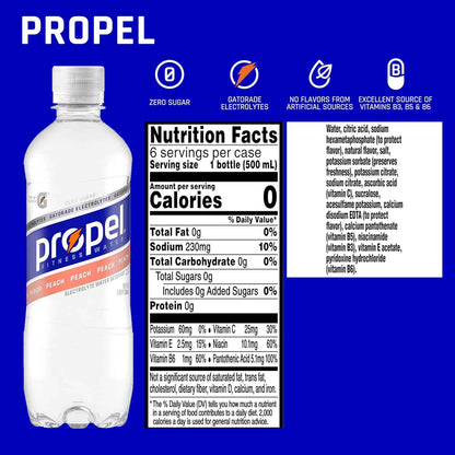 Propel Kids Hydration – No Artificial Flavors Electrolyte Water for Lunch Boxes and School Days