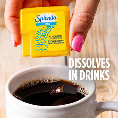 SPLENDA No Calorie Sweetener, Mini Dissolvable Tablets – Desk Ready Coffee Sweetener for Busy Office Professionals