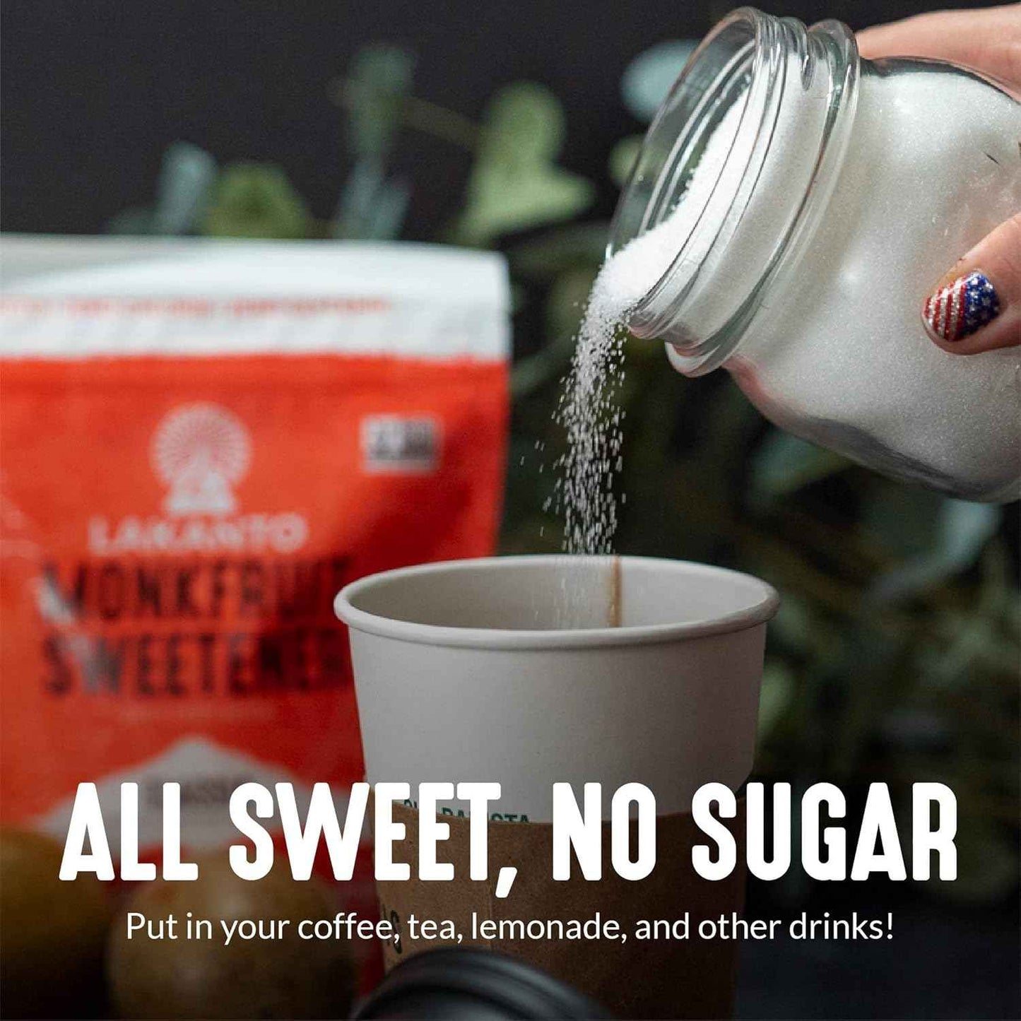 Lakanto Classic Monk Fruit Sweetener with Erythritol – Zero Calorie Sugar Replacement for Mindful Keto Wellness Routines