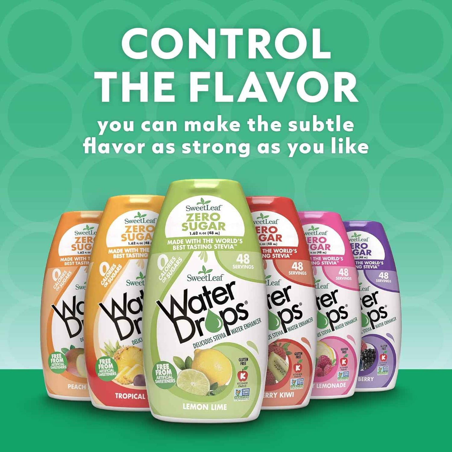 SweetLeaf Stevia Water Enhancer – Practical Wellness Gift for Mom, Teacher, or Coworker, Sugar Free, 1.62 Oz Bottle