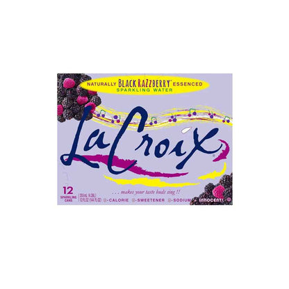 LaCroix Sparkling Water Black Razzberry – Clean-Label Pantry Staple for Intentional Kitchens and Capsule Drink Collections