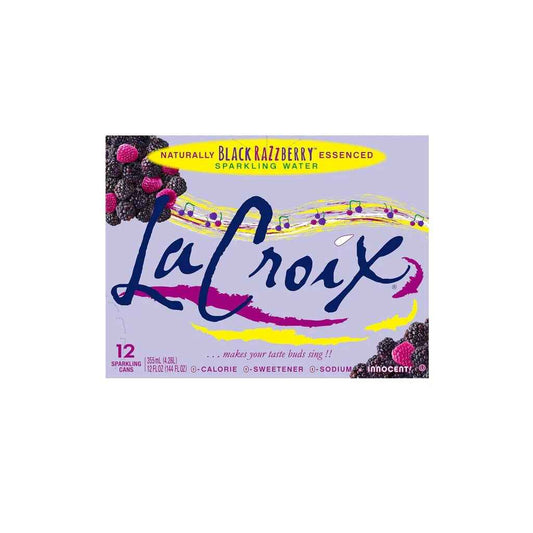 LaCroix Sparkling Water Black Razzberry – Clean-Label Pantry Staple for Intentional Kitchens and Capsule Drink Collections