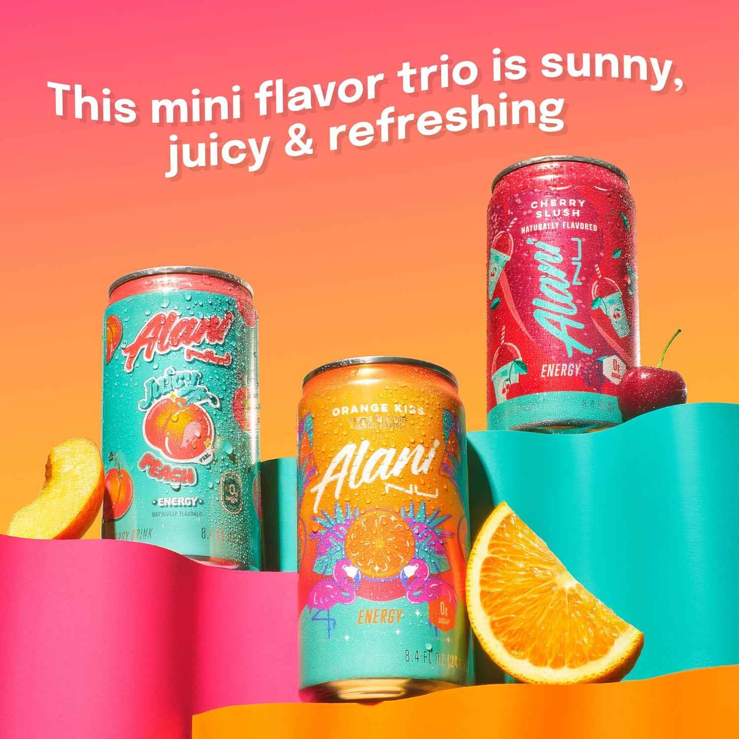 Alani Nu Variety Pack Mini Energy Drinks – Cute Birthday Gift for Her, Stocking Stuffer for Gym Girlfriends
