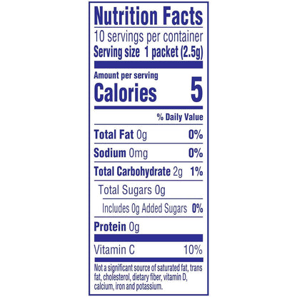 Crystal Light Peach Mango Green Tea Powdered Drink Mix – Portable Hydration for Camping Trips and Hiking Lunch Breaks
