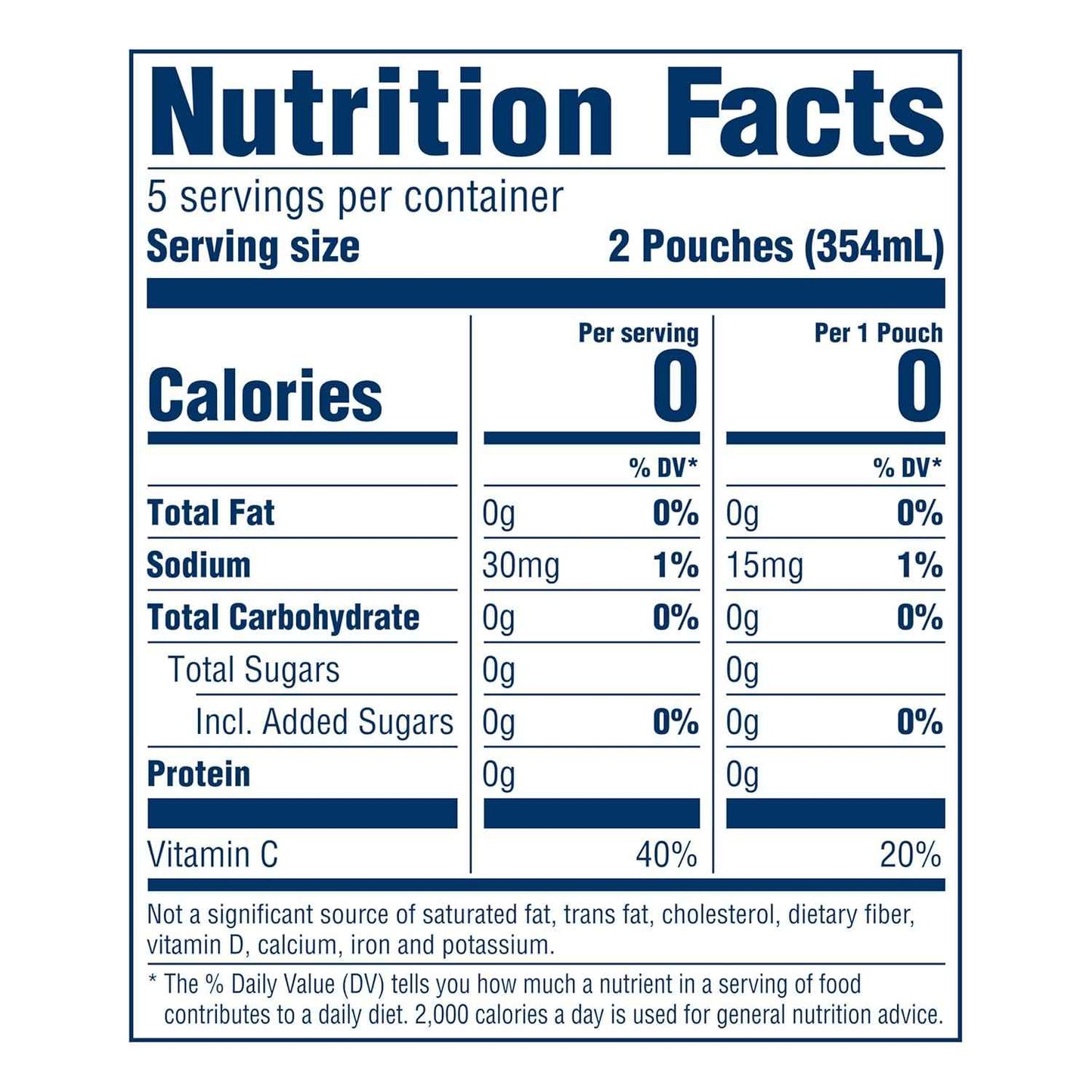 Kool-Aid Jammers Tropical Punch Zero Sugar Pouches, 10 ct Box, Lunchbox Drink for School-Age Kids