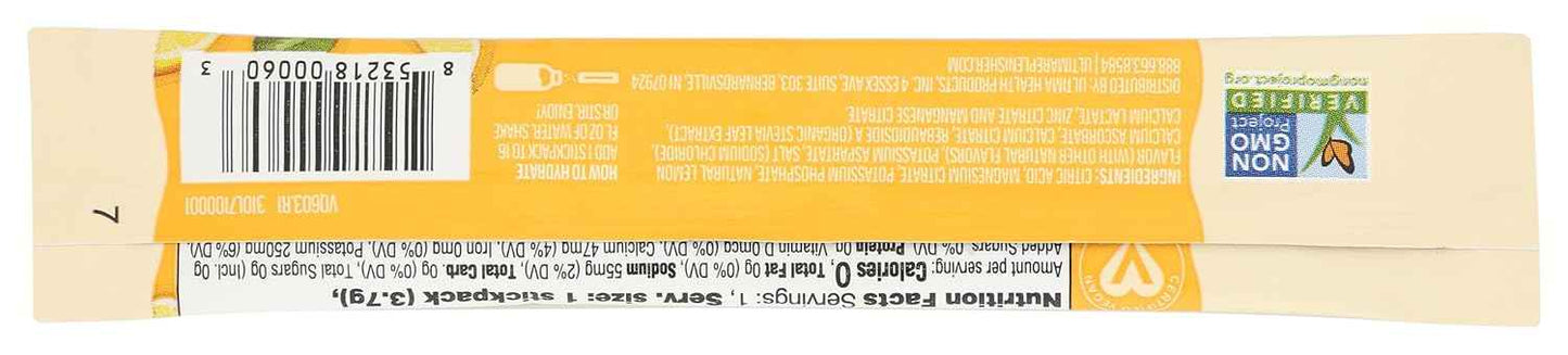 Ultima Replenisher Lemon Electrolyte Powder – Sugar-Free Desk Hydration for Focused Workdays