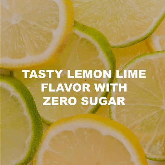Sunkist Singles To Go Lemon Lime Drink Mix – Sugar-Free Lemonade Packets for Kids Lunchboxes and School Snacks
